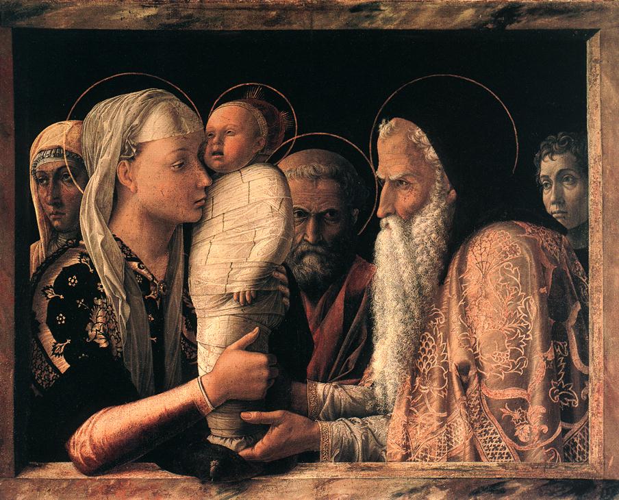 Candelora proverbi Modena: un'immagine che rappresenta la festa di presentazione di Gesù al Tempio.